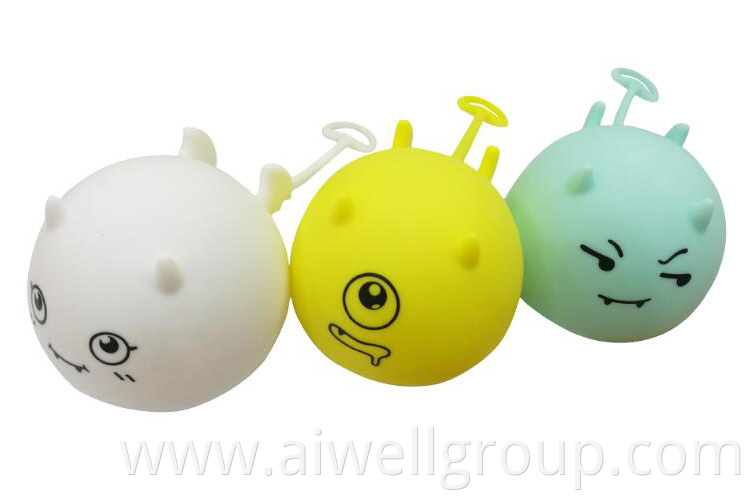 LED cute silicone lamp